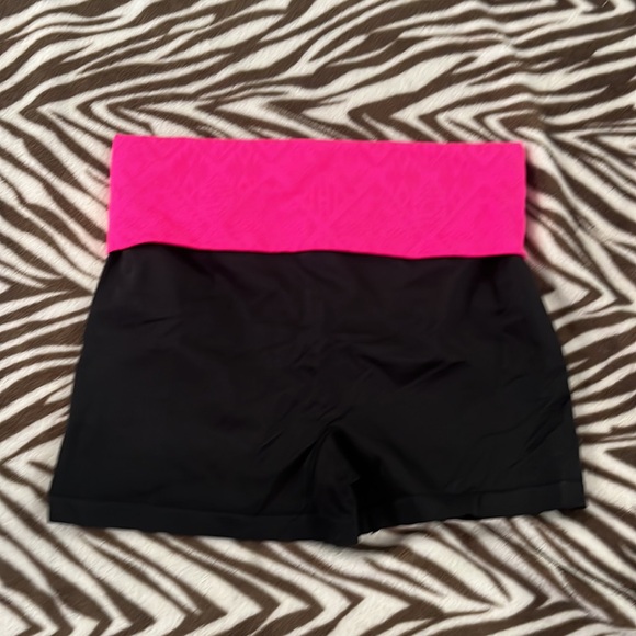 💕PINK flip over shorts 💕 - Picture 2 of 4